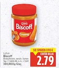 Brotaufstrich von Lotus für 2,79 € bei E center im Angebot Brotaufstrich von Lotus im aktuellen E center Prospekt