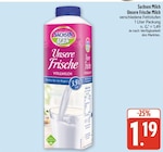 nah und gut Sehmatal-Cranzahl - Unsere Frische Milch Angebot im Prospekt Unsere Frische Milch bei nah und gut im Sehmatal-Cranzahl Prospekt für 1,19 €
