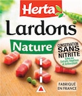 Lardons Nature Conservation Sans Nitrite - Herta dans le catalogue Intermarché Super