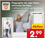 Fliegengitter 2er Angebote von Star bei Netto Marken-Discount Weiden für 2,99 €
