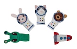 Fingerpuppen-Set, 5-tlg. bunt Angebote von AFTONSPARV bei IKEA Brandenburg für 7,99 €