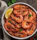 Crevettes ASC entières cuites en promo chez Lidl Le Havre à 7,29 €