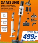 Akku-Staubsauger Bespoke AI Jet 100 Santorini Beige Angebote von Samsung bei expert Heidenheim für 499,00 €