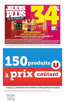 Prospectus Hyper U de la semaine "Hyper U" avec 2 pages, valide du 01/07/2025 au 13/07/2025 pour Plancoët et alentours