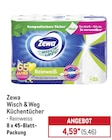 Wisch & Weg Küchentücher Reinweiss im METRO Prospekt Wisch & Weg Küchentücher Reinweiss von Zewa im aktuellen METRO Prospekt für 5,46 €