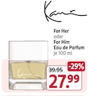 For Him oder For Him Eau de Parfum von Kami im aktuellen Rossmann Prospekt