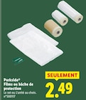 Films ou bâche de protection - Parkside en promo chez Lidl Clermont-Ferrand à 2,49 €