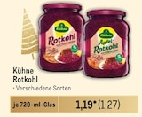 Rotkohl von Kühne im aktuellen Metro Prospekt für 1,27 €