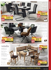 Eckbank im BRAUN Möbel-Center Prospekt in Freiburg Aktueller BRAUN Möbel-Center Prospekt mit Eckbank, "HAUSMESSE", Seite 7