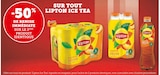 Promo -50% de remise immédiate sur le 2ème produit identique sur tout lipton ice tea à  dans le catalogue U Express à Orchamps-Vennes