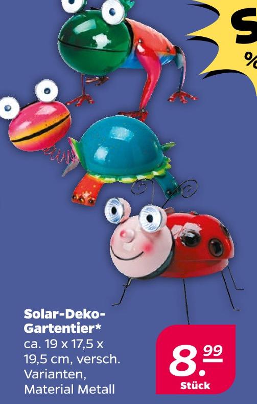 Solar-Deko-Gartentier