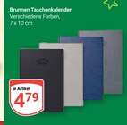 Taschenkalender im Angebot bei GLOBUS in Viersen Taschenkalender Angebote von Brunnen bei GLOBUS Viersen für 4,79 €