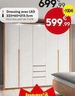Dressing avec LED en promo chez Maxi Bazar Stains à 599,99 €
