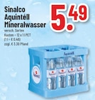 Aquintéll Mineralwasser von Sinalco für 5,49 € bei Trinkgut im Angebot Aquintéll Mineralwasser von Sinalco im aktuellen Trinkgut Prospekt