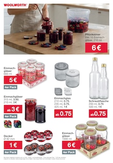 Einmachgläser Angebot im Woolworth Prospekt, gültig von 29.05.2026 bis 08.06.2026 Einmachgläser Angebot im aktuellen Woolworth Prospekt auf Seite 22