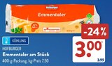 Emmentaler am Stück von Hofburger für 3,00 € bei ALDI SÜD im Angebot Emmentaler am Stück von Hofburger im aktuellen ALDI SÜD Prospekt