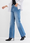 Loose-Straight-Jeans in hellblau  used aus 99% Baumwolle bei bonprix. im Prospekt "" für 29,99 €