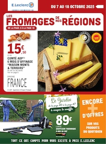 Prospectus E.Leclerc de la semaine "TOUT CE QUI COMPTE POUR VOUS EXISTE À PRIX E.LECLERC" avec 1 pages, valide du 07/10/2025 au 18/10/2025 pour Castres et alentours