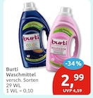 Aktuelles Waschmittel Angebot bei budni in Hamburg ab 2,99 €