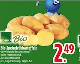 Bio-Speisefrühkartoffeln im EDEKA Prospekt Bio-Speisefrühkartoffeln von Edeka Bio im aktuellen EDEKA Prospekt für 2,49 €