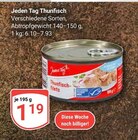 Aktuelles Thunfisch Angebot bei GLOBUS in Duisburg ab 1,19 €