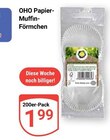 Papier-Muffin-Förmchen Angebote von OHO bei GLOBUS Oberhausen für 1,99 €