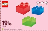 Brique de rangement 4 boutons - LEGO - Intermarché à Reims Brique de rangement 4 boutons - LEGO en promo chez Intermarché Reims à 19,90 €