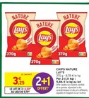 Chips Nature - Lay's en promo chez Intermarché Chips Nature - Lay's dans le catalogue Intermarché