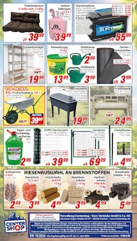 Kaminholz im CENTERSHOP Prospekt "Da geht was." mit 20 Seiten (Leverkusen)
