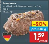 Aktuelles Sauerbraten Angebot bei Netto Marken-Discount in Paderborn ab 1,59 €
