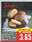 Dinkelsprossen-Brot von Schäfer's im aktuellen E center Prospekt