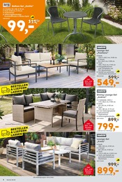 Terrassenmöbel im Globus-Baumarkt Prospekt in Recklinghausen Aktueller Globus-Baumarkt Prospekt mit Terrassenmöbel, "Immer eine Idee besser", Seite 4