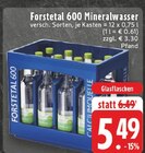 Mineralwasser im Angebot bei E center in Wuppertal Mineralwasser Angebote von Forstetal 600 bei E center Wuppertal für 5,49 €