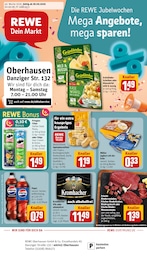 REWE Prospekt mit 38 Seiten