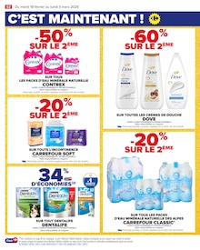 Promo Pampers dans le catalogue Carrefour du moment à la page 64