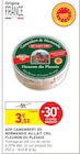 Camembert de Normandie au lait cru - Fleuron du Plessis - Intermarché Super Camembert de Normandie au lait cru - Fleuron du Plessis à 3,53 € dans le catalogue Intermarché Super