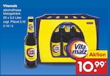 alkoholfreies Malzgetränk von Vitamalz für 10,99 € bei Netto Marken-Discount im Angebot alkoholfreies Malzgetränk von Vitamalz im aktuellen Netto Marken-Discount Prospekt