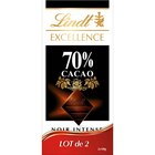 Tablette de chocolat - LINDT EXCELLENCE en promo chez Carrefour Châtillon à 4,75 €