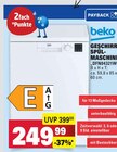 Geschirrspülmaschine DFN04321W im Angebot bei Marktkauf in Ravensburg Geschirrspülmaschine DFN04321W Angebote von beko bei Marktkauf Ravensburg für 249,99 €