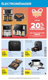 Promotion Electroménager cuisine dans le prospectus Carrefour, valable du 28/07/2026 au 10/08/2026 Promo Electroménager cuisine dans le catalogue Carrefour du moment à la page 55