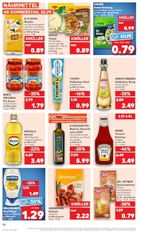 Nudeln im Kaufland Prospekt "Hier bin ich richtig" mit 60 Seiten (Fürth)