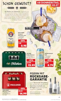 Veltins im Kaufland Prospekt "Hier bin ich richtig" mit 75 Seiten (Remscheid)