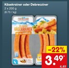 Käsekrainer im aktuellen Netto Marken-Discount Prospekt für 3,49 €