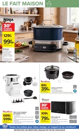 Promos Micro-Ondes dans le catalogue "PARTAGEONS LE GOÛT DU MIEUX MANGER" de Carrefour Micro-Ondes en promo dans le catalogue Carrefour à la page 6