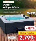 Outdoor Whirlpool Oasis Angebote von Artsauna bei Netto Marken-Discount Langenhagen für 2.799,00 €