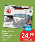 Puzzle Volkswagen T1 von Ravensburger im aktuellen budni Prospekt