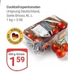 GLOBUS Rüsselsheim - Cocktailrispentomaten Angebot im Prospekt Cocktailrispentomaten bei GLOBUS im Rüsselsheim Prospekt für 1,59 €