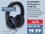 BT-Kopfhörer »HPB 30« von Blaupunkt für 19,99 € bei Kaufland im Angebot BT-Kopfhörer »HPB 30« von Blaupunkt im aktuellen Kaufland Prospekt