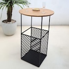 Table haute de jardin bois d'acacia Ambrosia noir Arcane L.45 x l.46 x H.110 cm - Castorama à Châtenay-Malabry Table haute de jardin bois d'acacia Ambrosia noir Arcane L.45 x l.46 x H.110 cm en promo chez Castorama Châtenay-Malabry à 179,00 €
