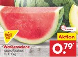 Wassermelone bei Netto Marken-Discount im Ilshofen Prospekt für 0,79 €